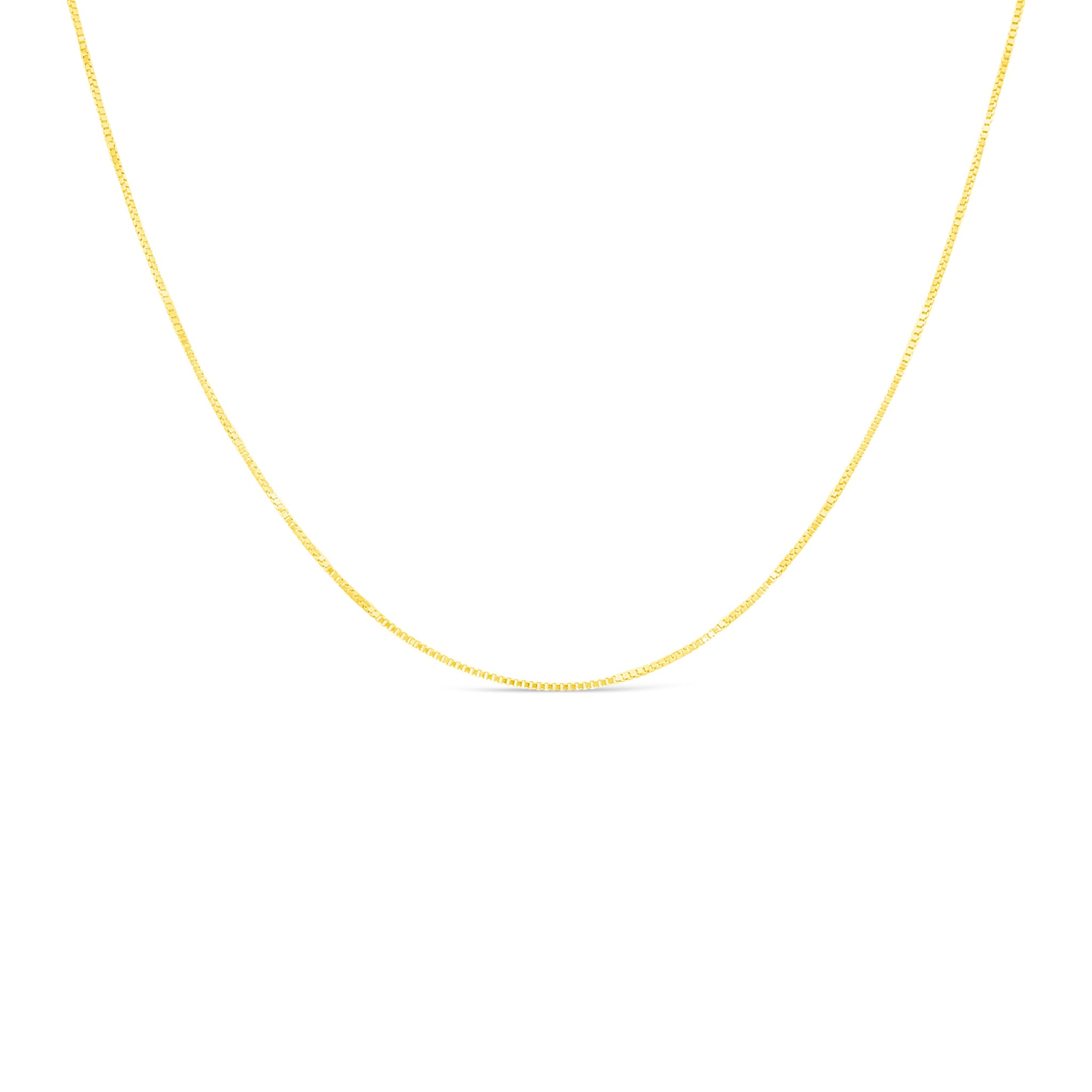 Gold Venetian Chain. 18k Solid Gold Venetian Chain