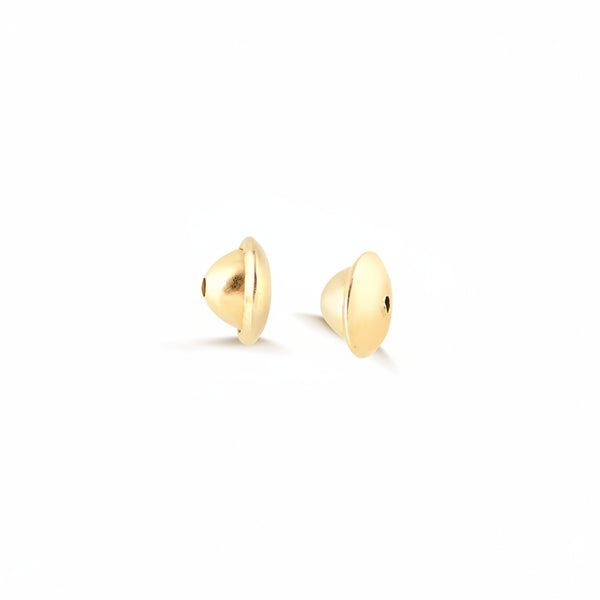 Star Drop Chain Earrings Gold