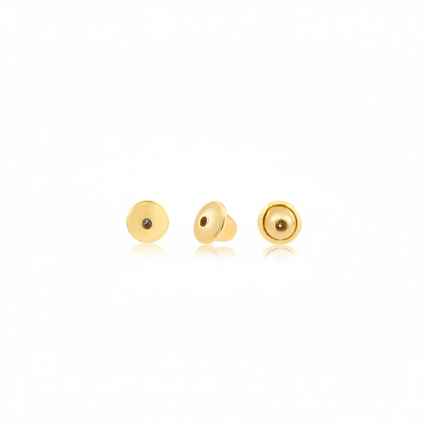 Small Star 8x8 Hollow Stud Gold